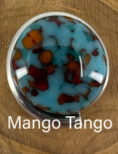 Load image into Gallery viewer, Flower Nest in Sea Foam, Mango Tango, Deep Blue Sea and Earth
